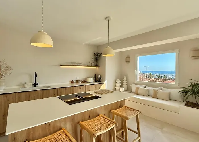 アパート Centro Con Vistas Al Mar Y Parking デニア